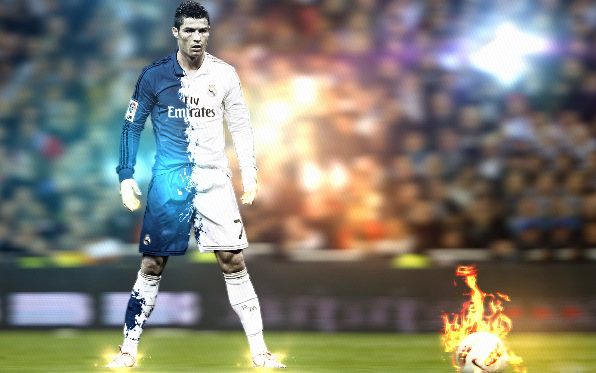 足坛巨星风采出尽，锋线火力全开令对手无可奈何，足坛最强锋线